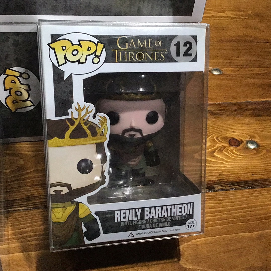 GOT Game of Thrones Renly Baratheon 12 Funko Pop! Vinyl television