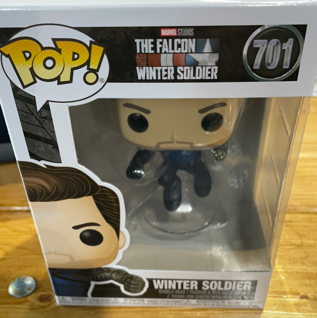 Falcon & The Winter Soldier Bucky 701 Funko Pop! Vinyl Figure Marvel