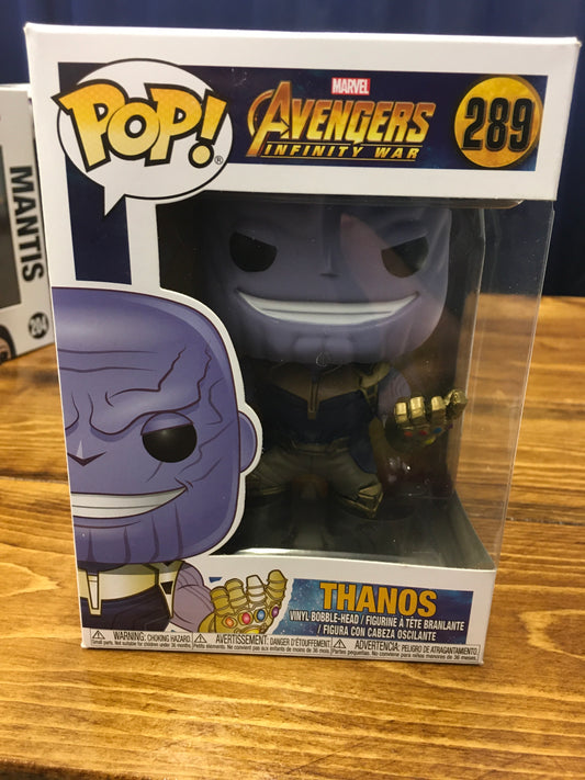 Infinity War Thanos #289 Funko Pop vinyl Figure marvel