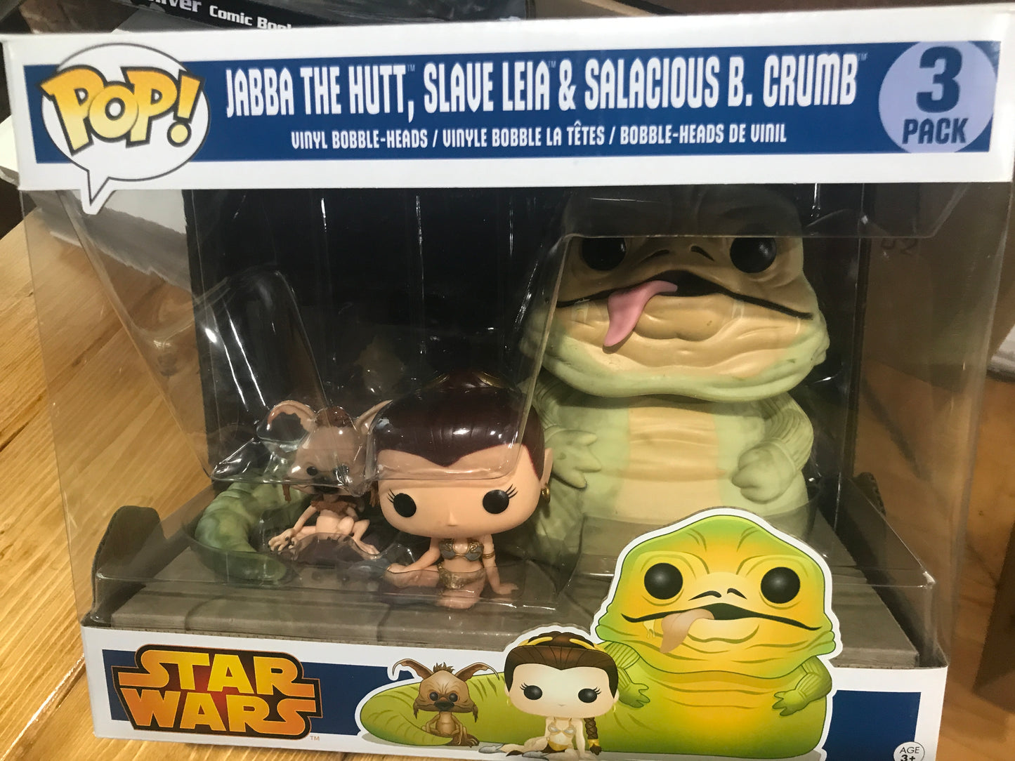 Star Wars Jabba the Hutt set Exclusive Funko Pop! Vinyl Figure
