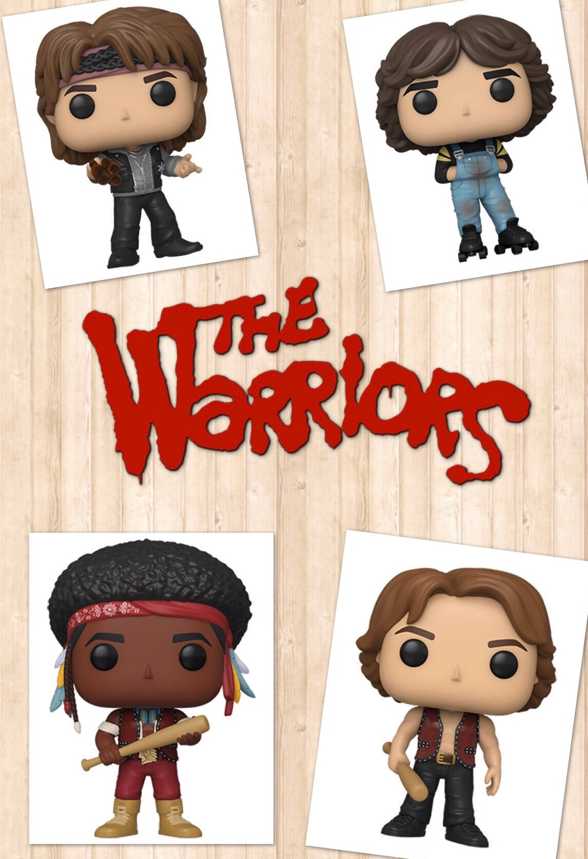 The Warriors set of 4 Funko Pop! Vinyl figure store