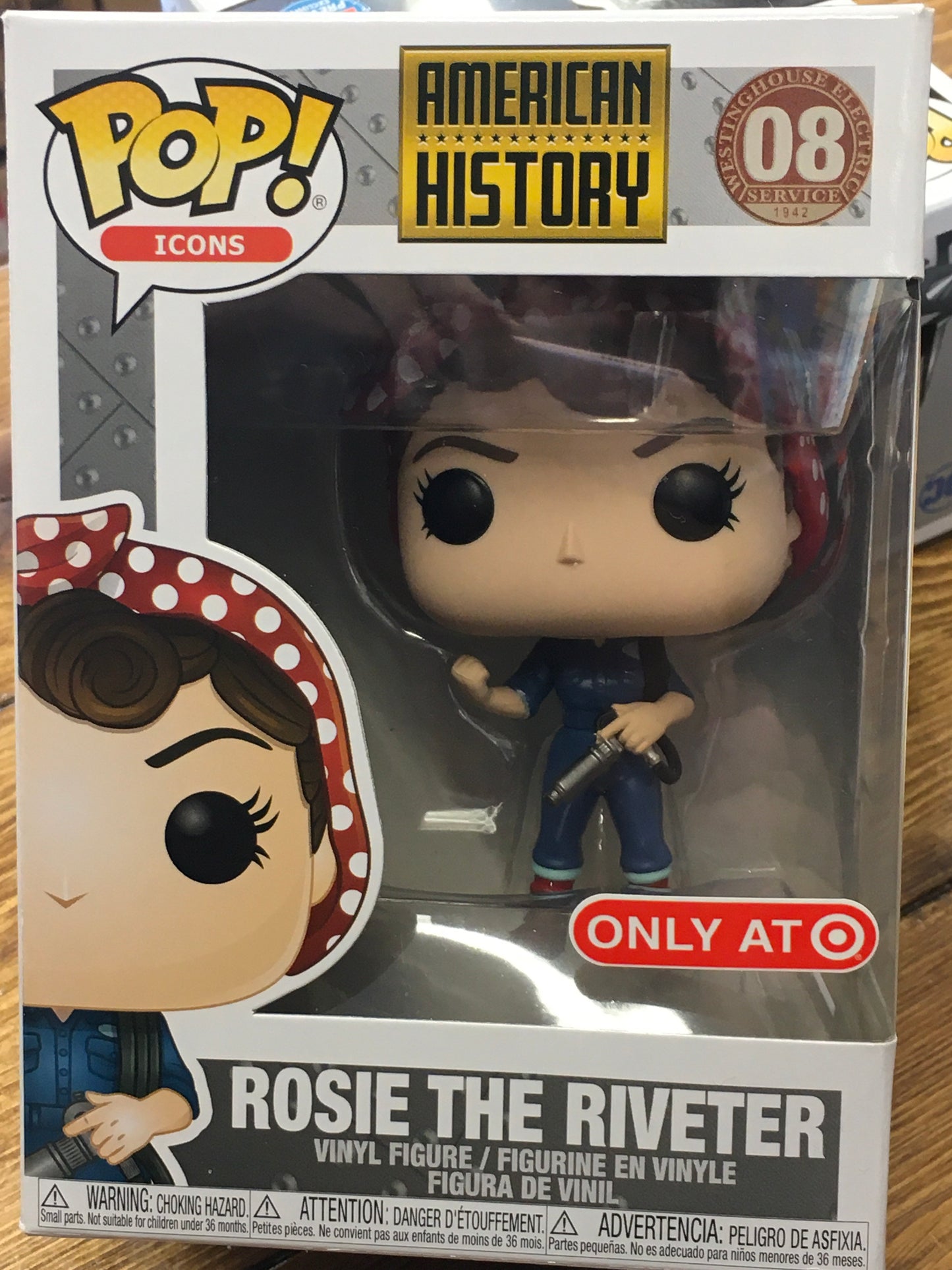 Rosie the Riveter 08 Funko Pop! Vinyl figure historical