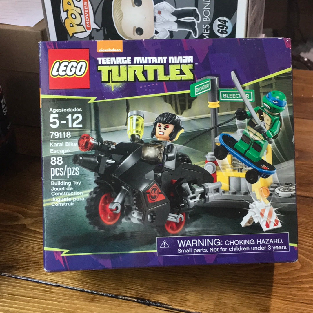 LEGO Teenage mutant ninja turtles Karai Bike Escape 79118