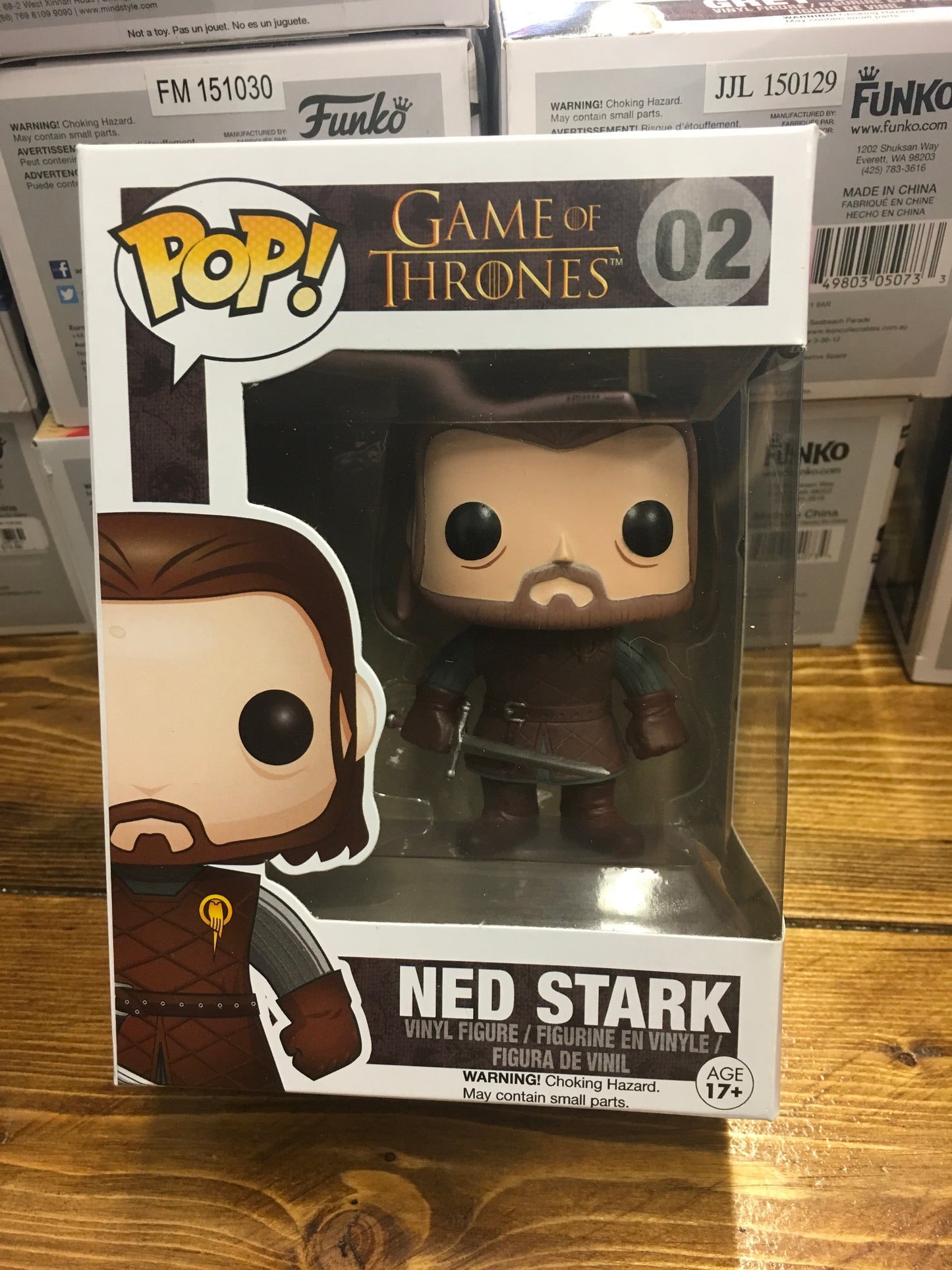 GOT Game of Thrones Ned Stark Funko Pop! Vinyl figure new (television)