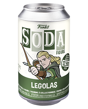Lord of the Rings Legolas Sealed Mystery Soda Figure Funko - LIMIT 6