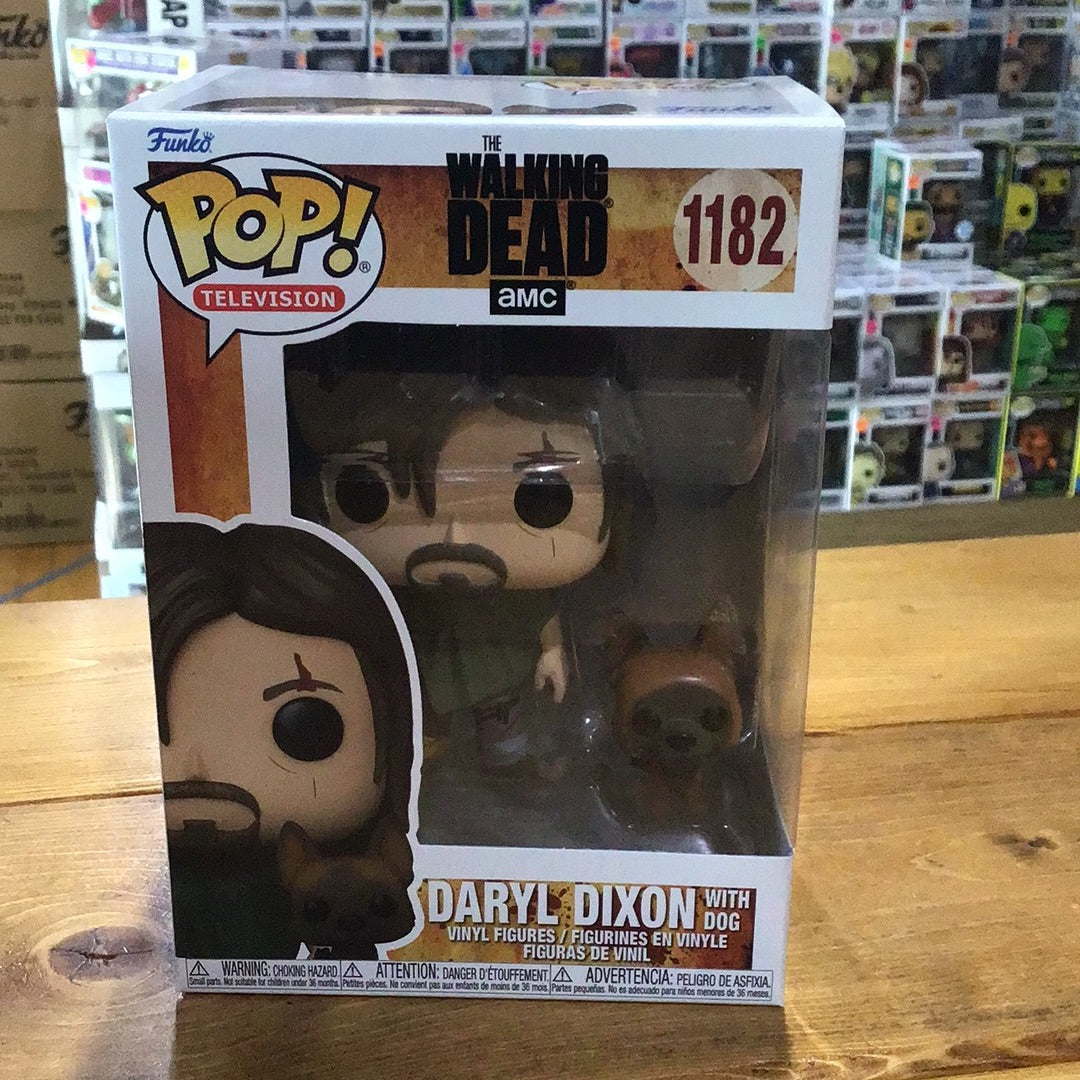 TWD - Daryl Dixon with Dog #1182 - Funko Pop! Vinyl Figure (Television)