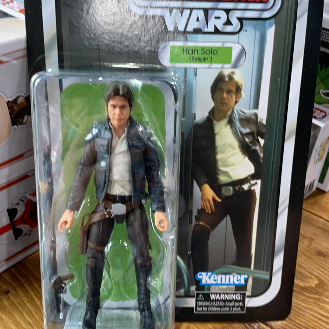 Star Wars 40th Han Solo Bespin Black Series action figure