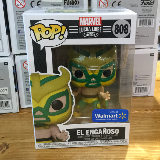 Lucha libre El Enganoso exclusive Funko Pop! Vinyl figure marvel