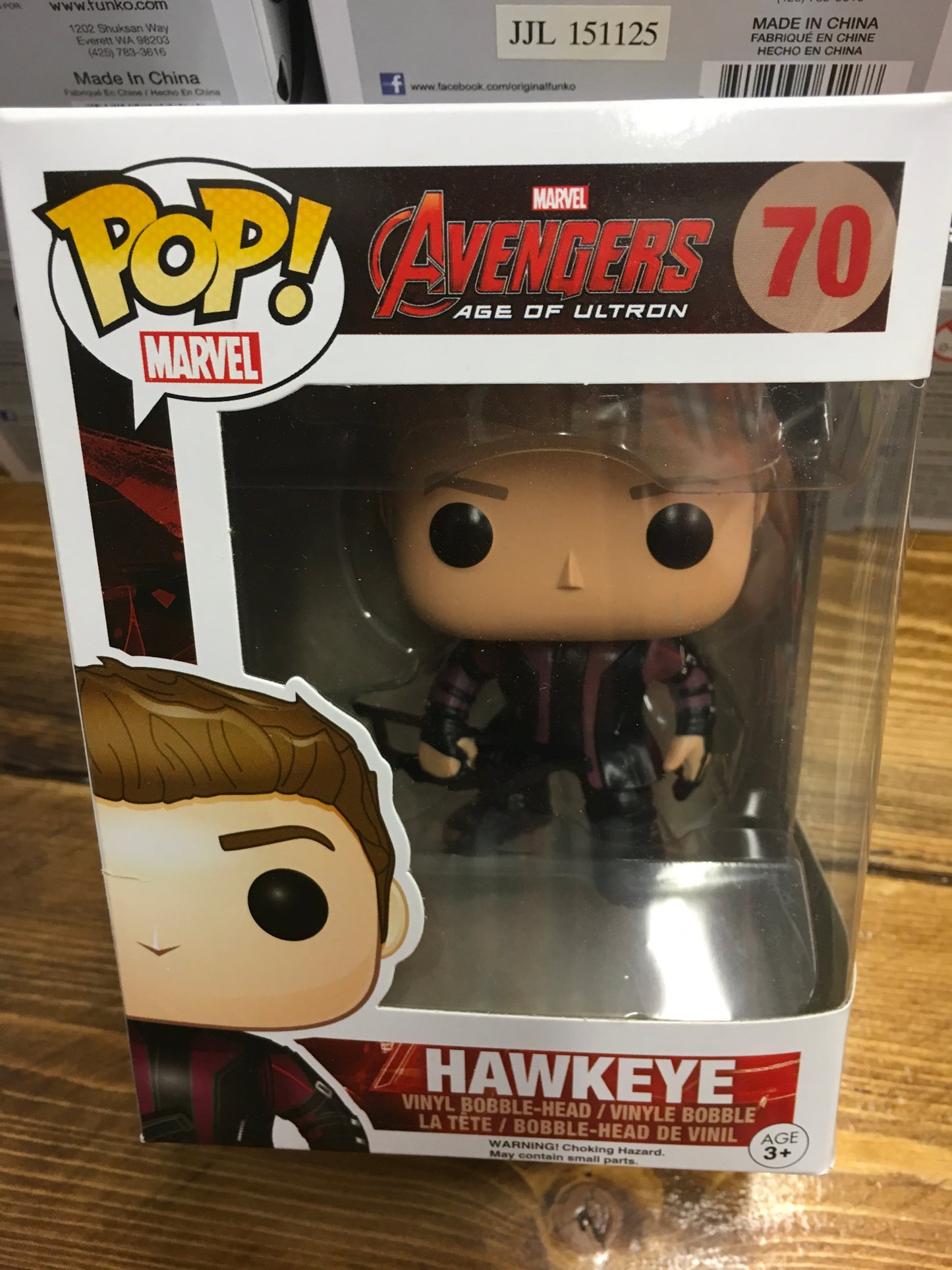 Avengers 2 Hawkeye 70 Funko Pop! Vinyl figure marvel