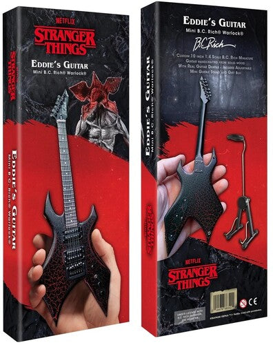 Stranger Things - Eddie's Guitar BC Rich NJ Warlock - Collectible Mini Guitar Replica (Television)