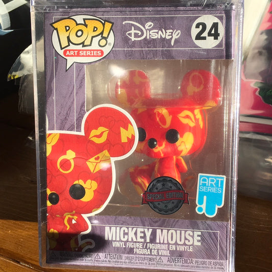 Mickey Mouse (Artist Series) w/ Case 24 Funko Pop! Vinyl figure Disney