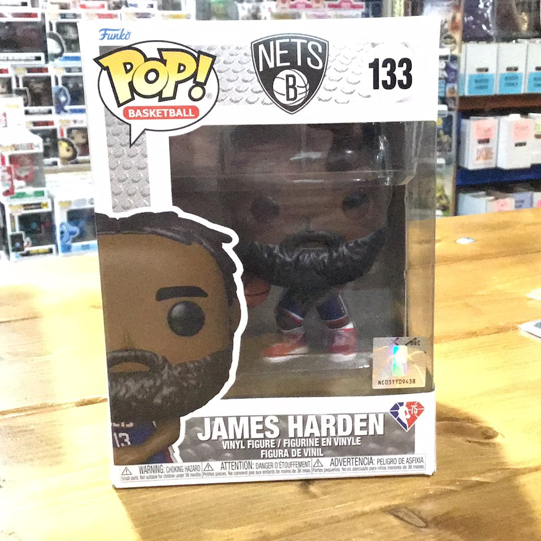 NBA Nets - James Harden 133 - Funko Pop! Vinyl figure sports
