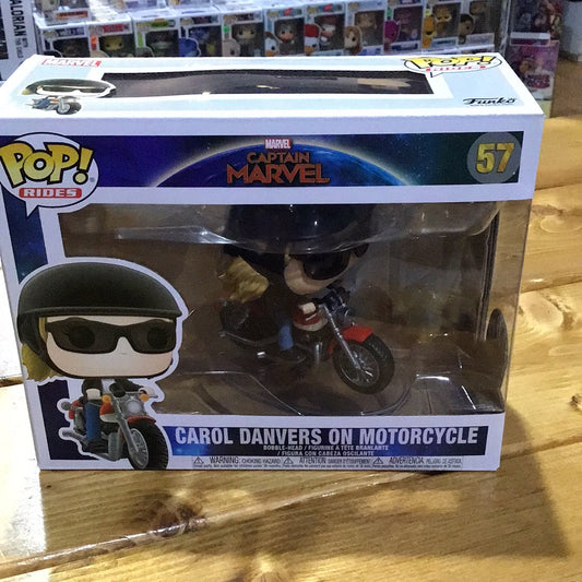 Captain Marvel On Motorcycle Funko Pop! Vinyl figure 2020