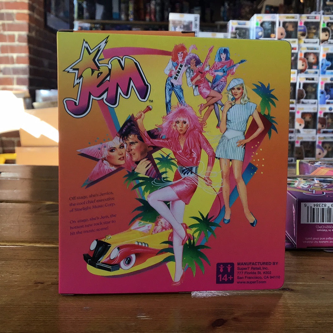 SUPER 7 Re-Action figure Jem and the Holograms Jem