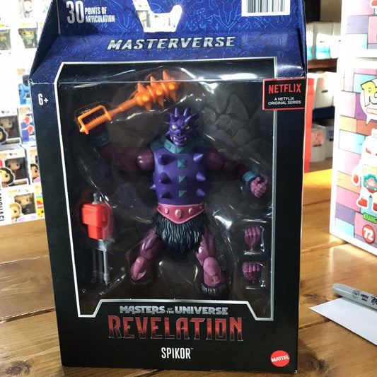 MOTU Revelation Masterverse Spikor action Figure