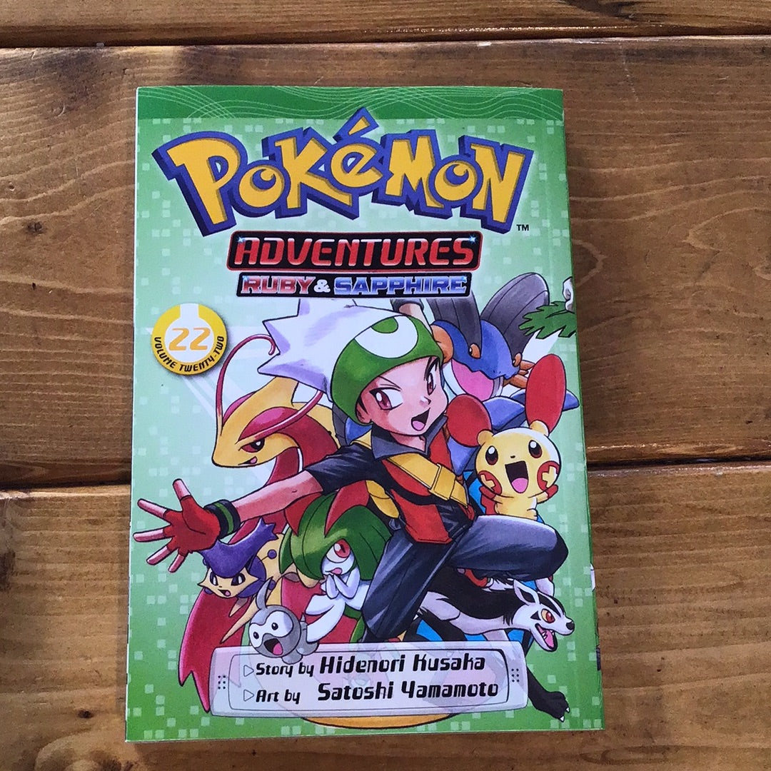 Pokémon adventures Ruby and Sapphire manga/graphic novel vol. 22