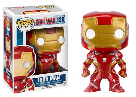 Marvel Captain America: Civil War - Iron Man #126 - Funko Pop! Vinyl Figure