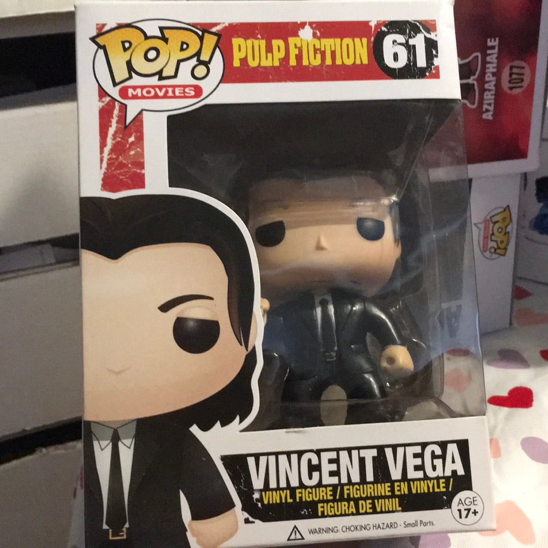 Pulp Fiction Vincent Vega 61 Funko Pop! vinyl figure Movies