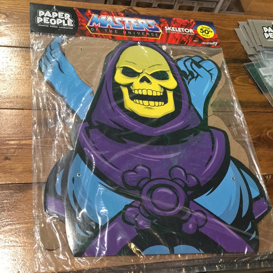 Skeletor MOTU Paper People Super 7