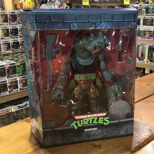 Super 7 Ultimates - TMNT Rocksteady - Action Figure