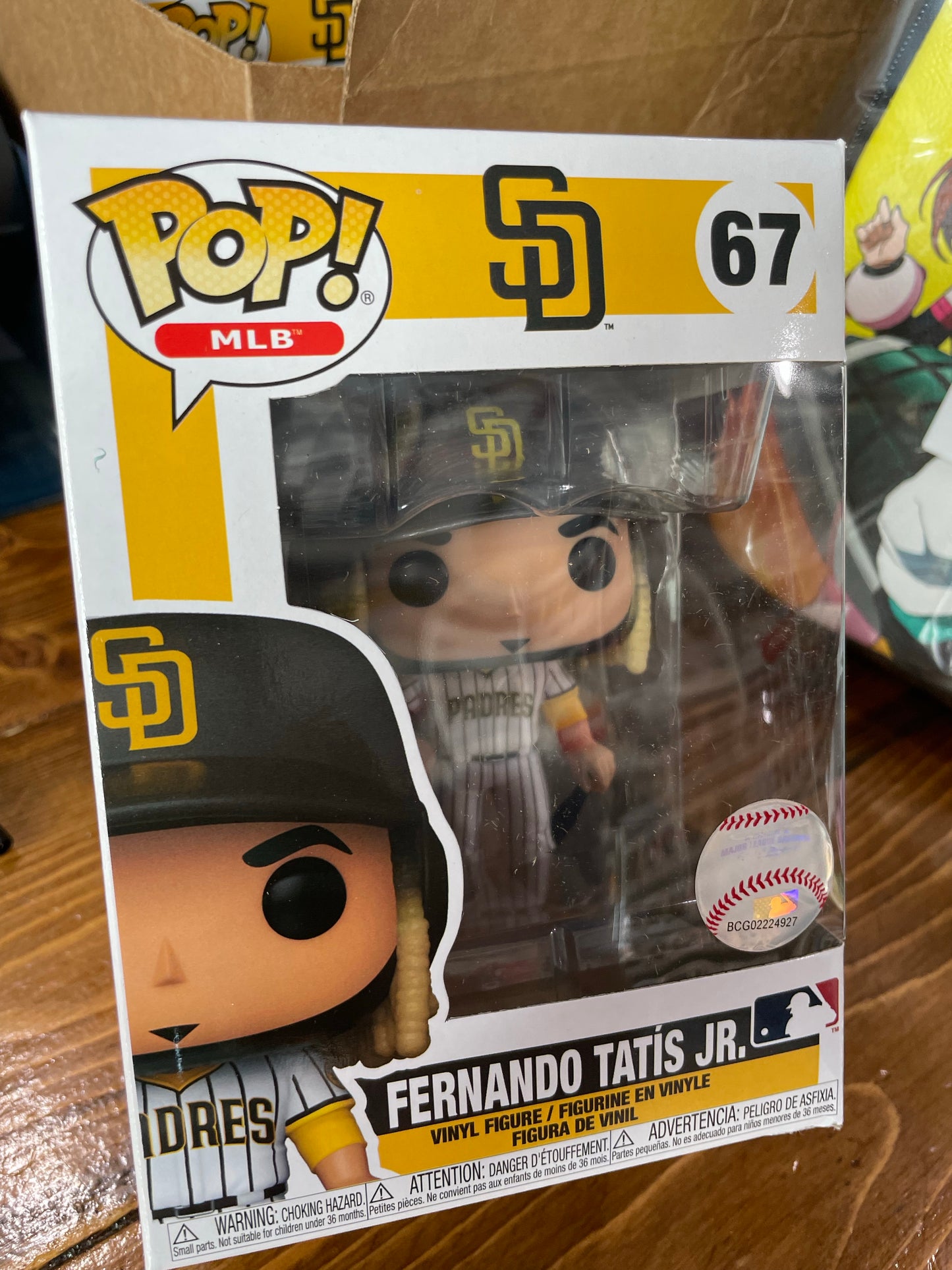 MLB Padres - Fernando Tatís Jr. #67 - Funko Pop! Vinyl Figure (Sports)
