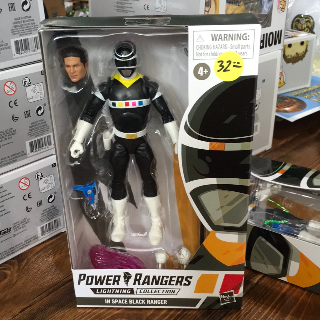 In Space Black Ranger Power Rangers Action Figure