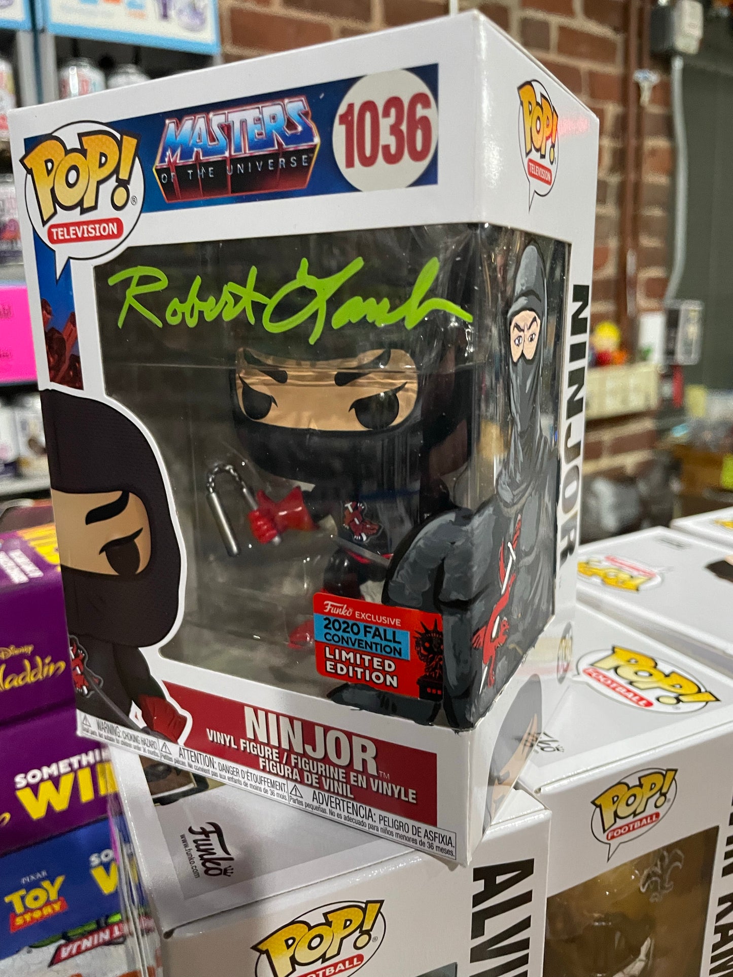 Filmation Artist Robert Lamb Signed and Illustrated Funko Pop! Vinyl Figures (Cartoon)