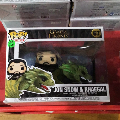 GOT Jon Snow Ride Rhagal Game Of Thrones Funko Pop! Vinyl figure television
