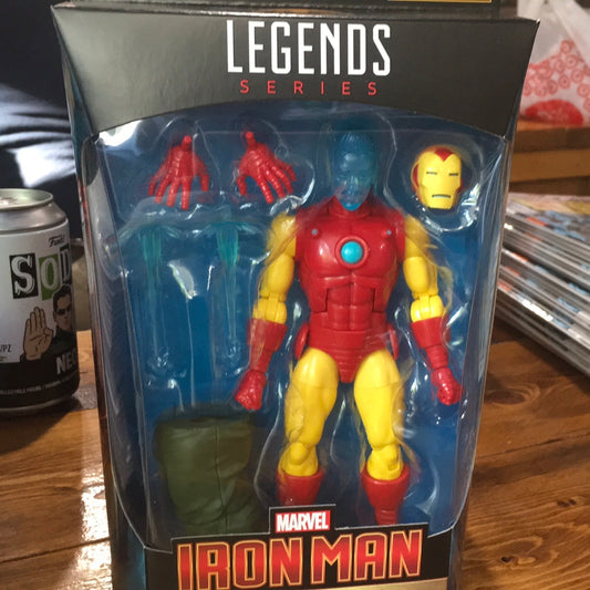 Iron Man - Tony Stark (A.I.) - Marvel Legends Action Figure (Mr. Hyde BAF)