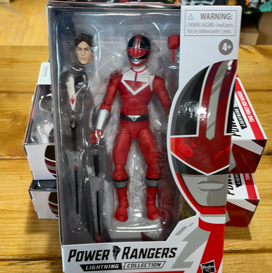 MMPR Power Rangers Lightning collection Time Force Red Ranger Action Figure