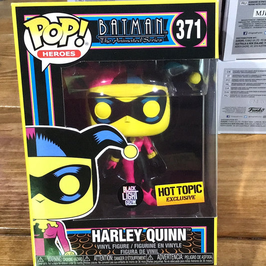 Batman tas Harley Quinn blacklight 371 Exclusive Funko Pop! Vinyl Figure cartoon