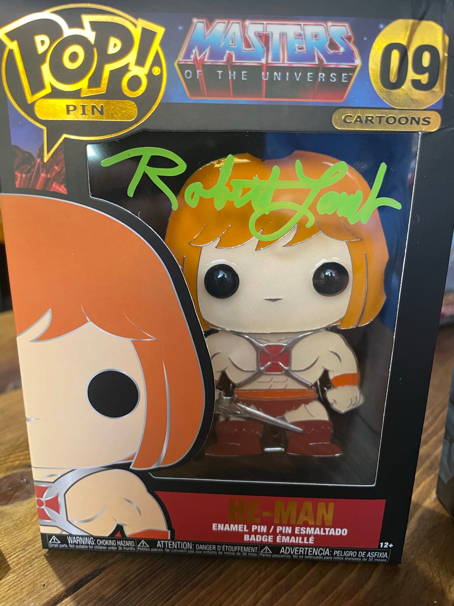 Filmation Artist Robert Lamb Signed and Illustrated Funko Pop! Vinyl Figures (Cartoon)