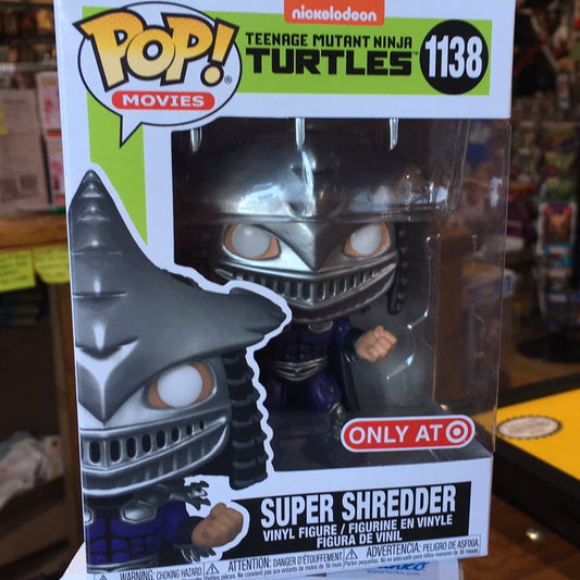 TMNT Super shredder metallic exclusive Funko Pop! Vinyl figure