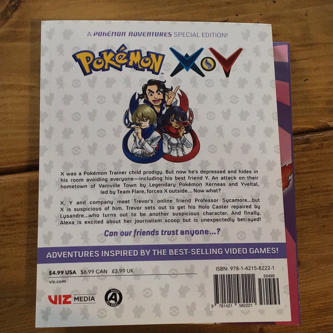 Pokémon adventures X and Y manga/graphic novel vol. 3
