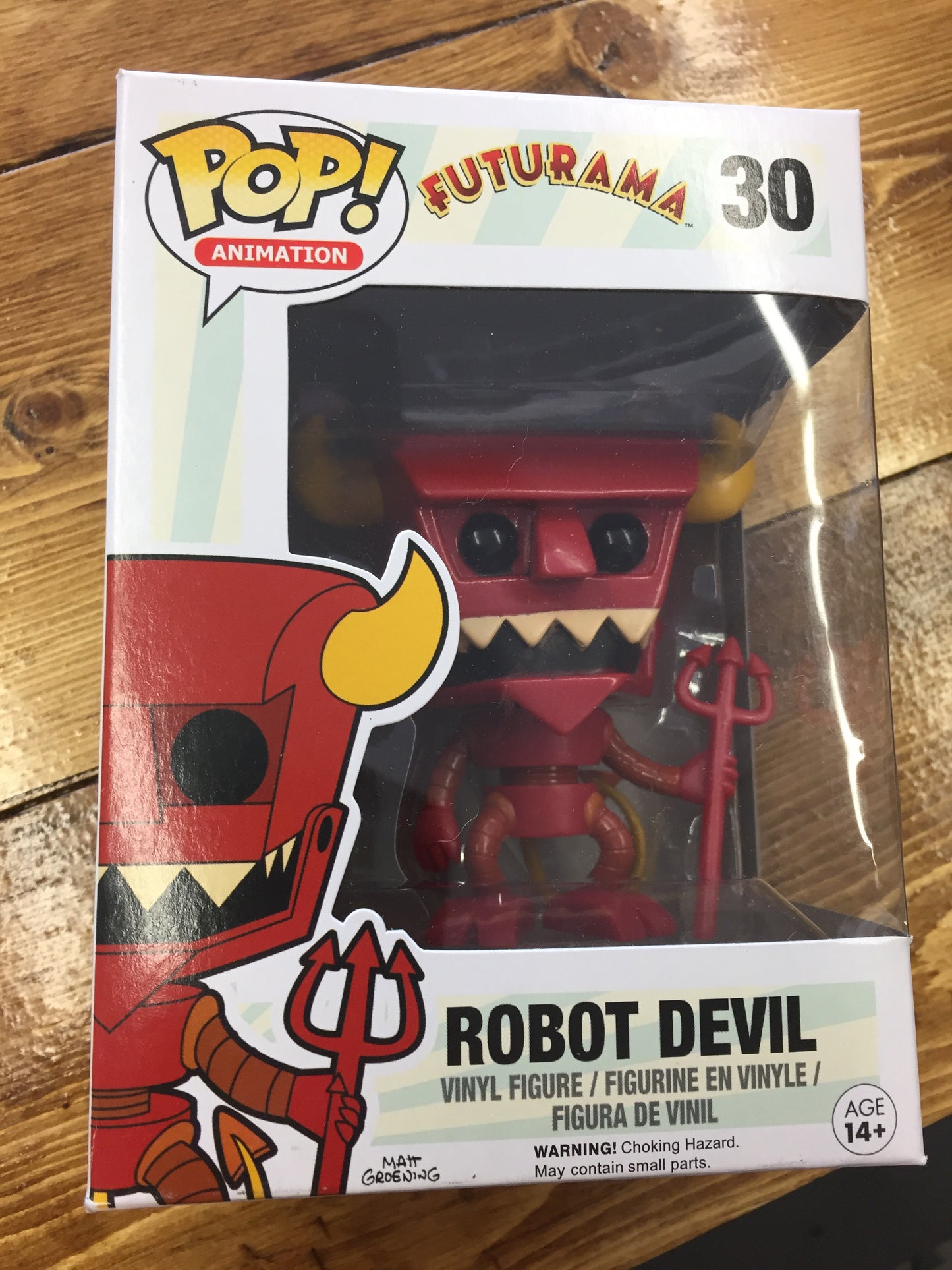 Futurama Robot Devil Retired Funko Pop! Vinyl figure store 2020