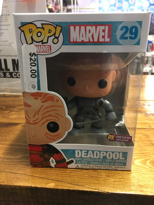 Marvel Deadpool PX Gray 29 Funko Pop! Vinyl figure