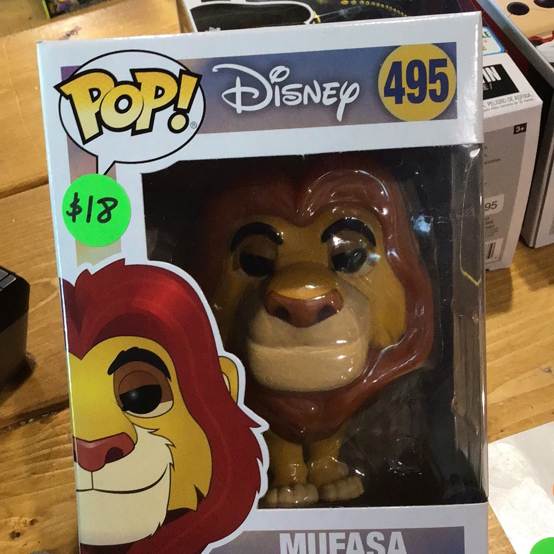 Disney Lion King Mufasa 495 Funko Pop! Vinyl figure