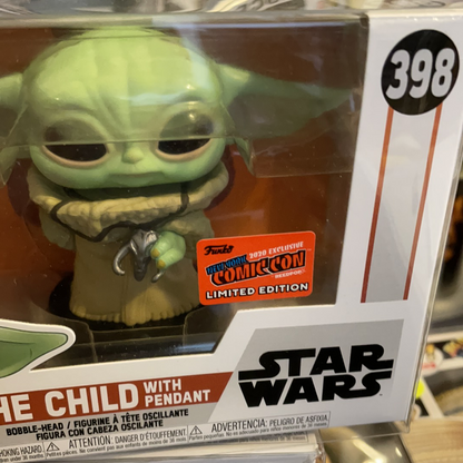 Star Wars - The Child with Pendant #398 - Exclusive Funko Pop! Vinyl Figure