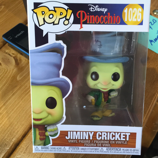 Disney Pinocchio Street Jiminy Funko Pop! Vinyl figure
