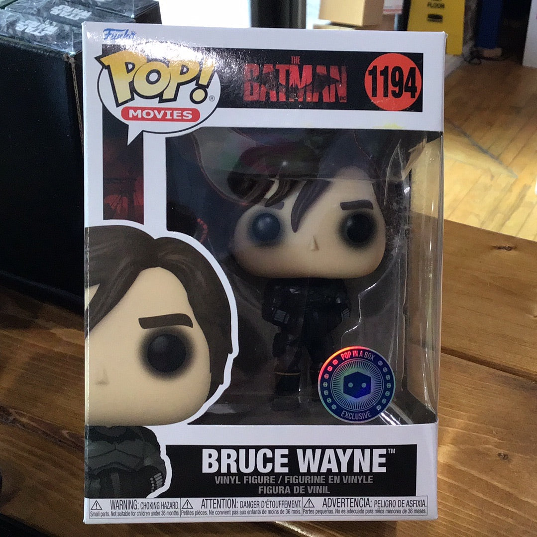 The Batman 2022 - Bruce Wayne 1194 PIAB Exclusive Funko Pop! Vinyl Figure dc comics