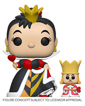 Disney Alice 70th - Queen of Hearts with King #1063 - Funko Pop! Vinyl Figure