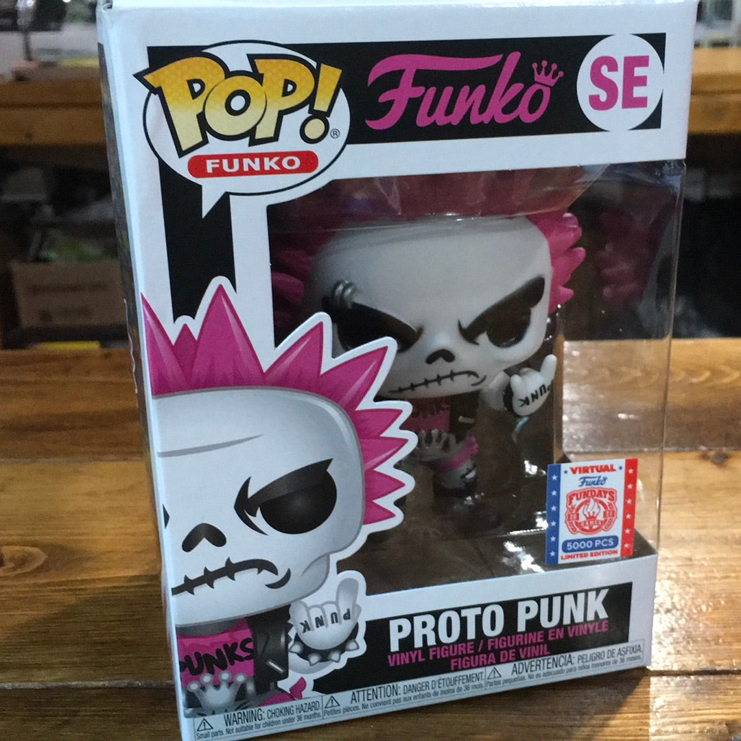 Fundays proto punk se Exclusive Funko Pop! Vinyl Figure store ad icons
