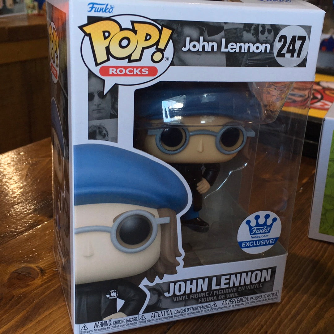John Lennon 247 exclusive Funko Pop! Vinyl figure Rocks