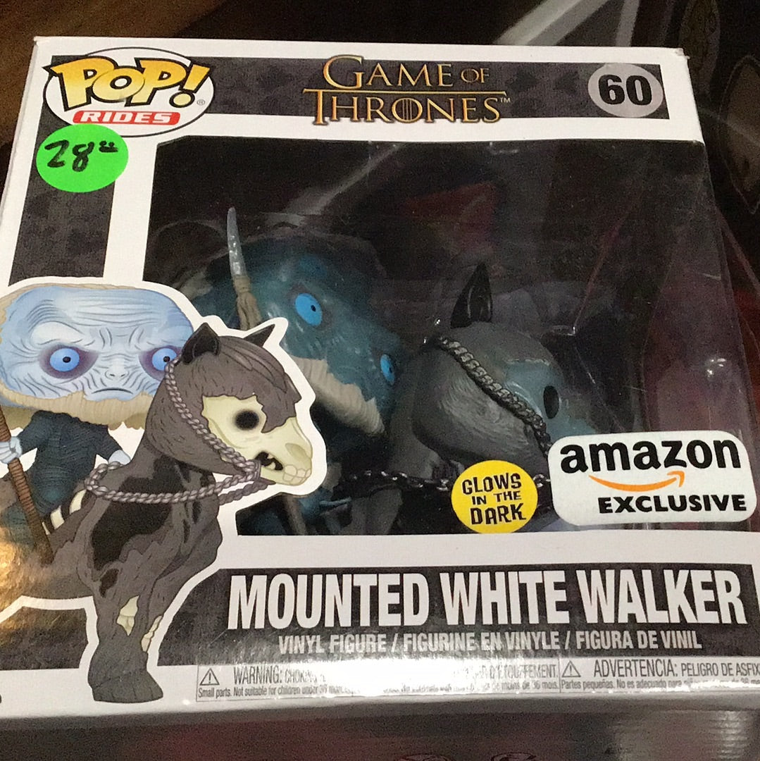 GOT - Mounted White Walker #60 - Funko Pop! Rides Vinyl Figure (Television)