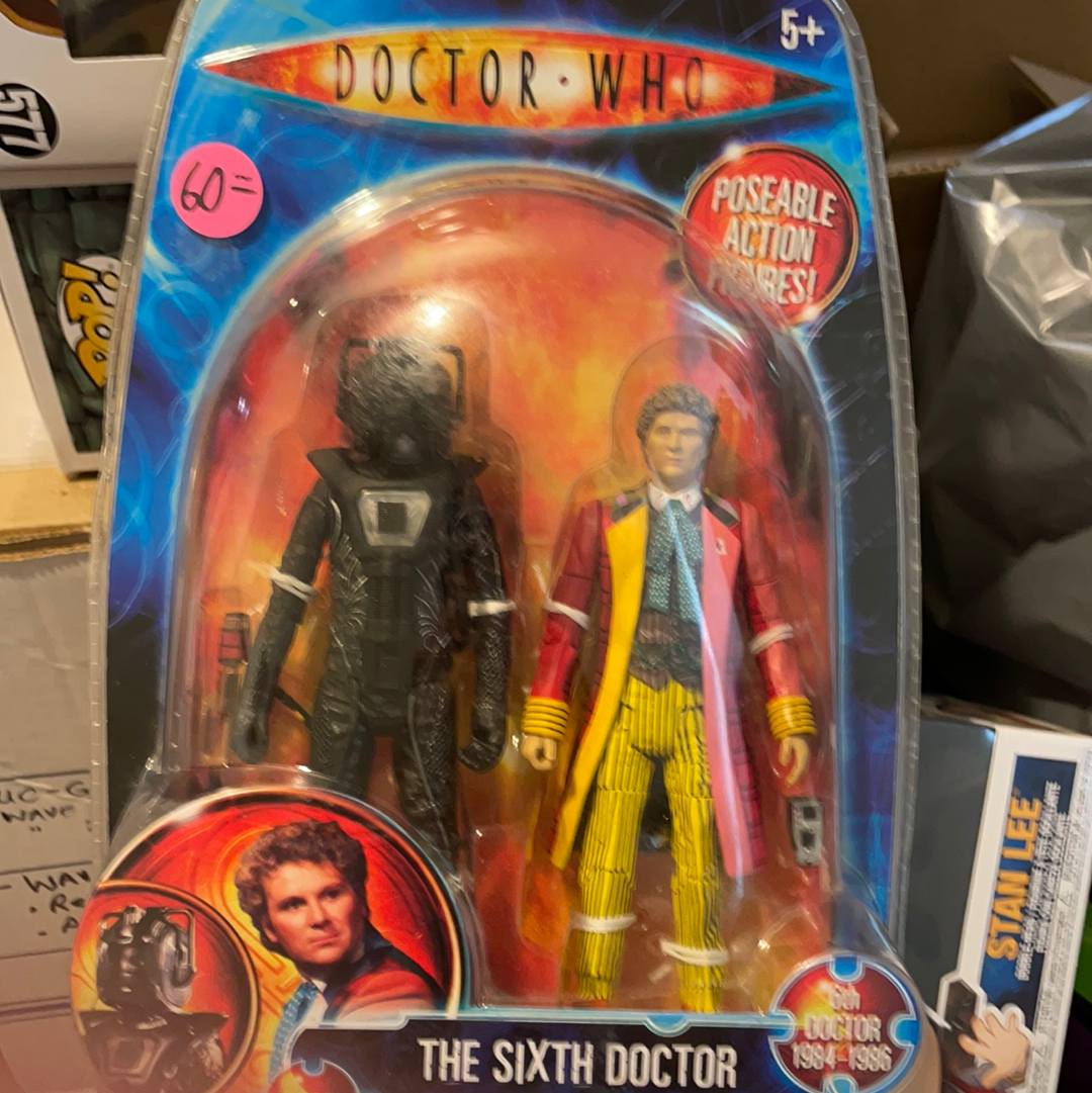 Doctor Who The Sixth Doctor stealth cyberman BBC Underground toys