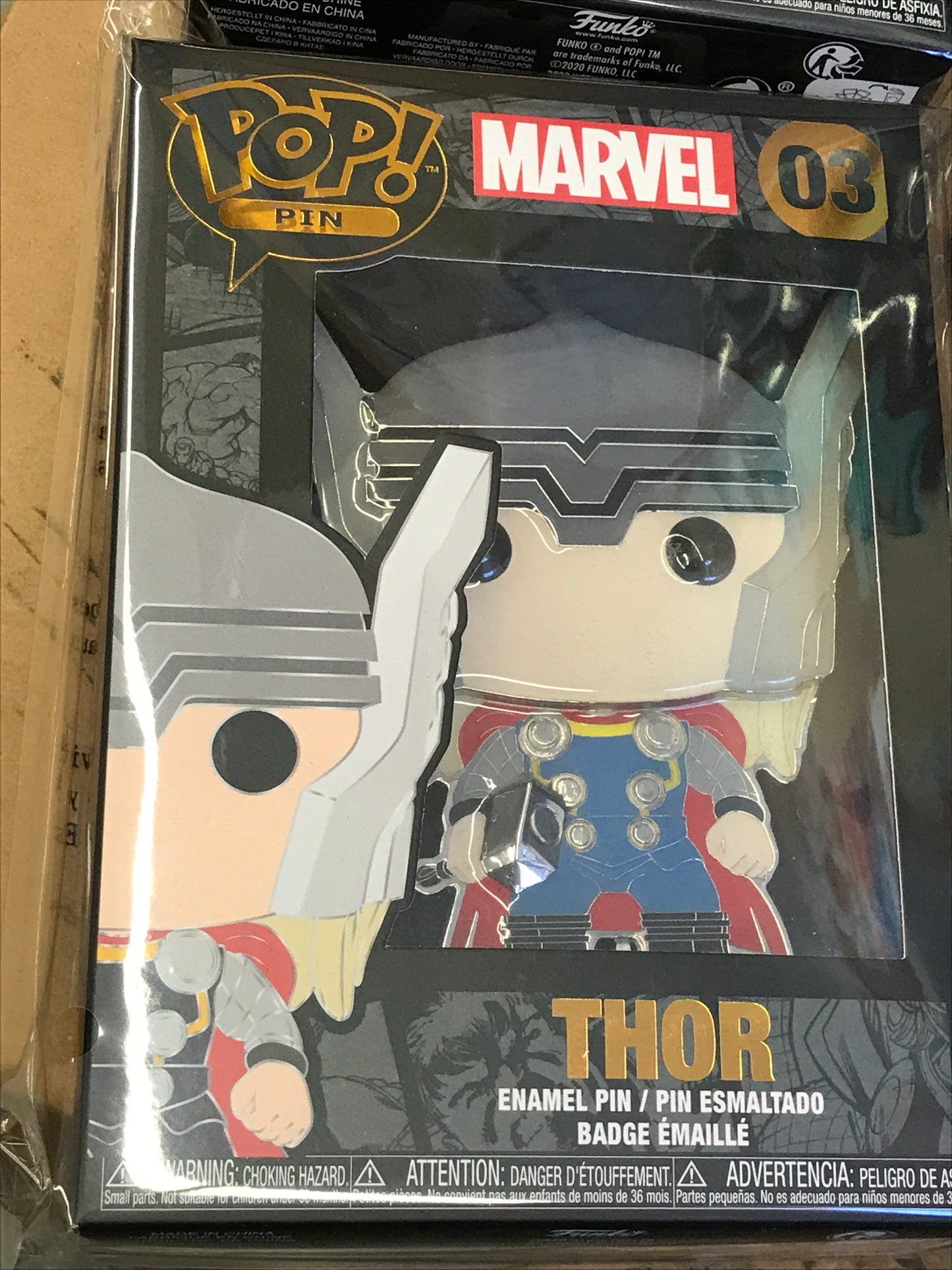 Marvel Pins Thor Funko Pop! Pin