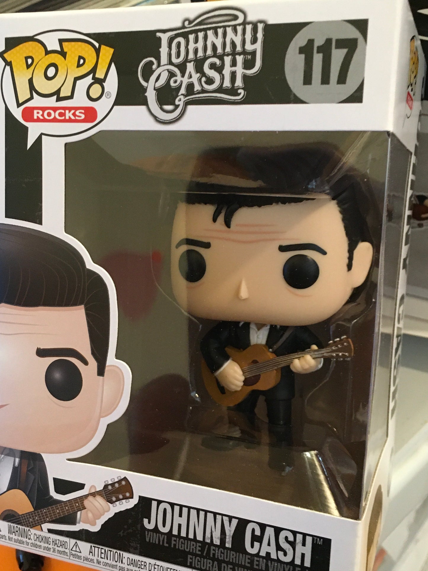 Johnny Cash 117 rocks Funko Pop! Vinyl figure