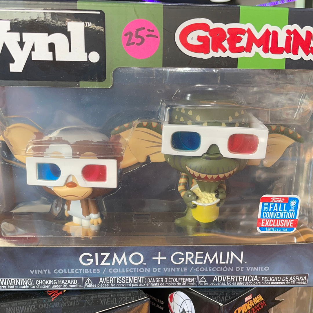 Gremlins Vynl 2 pack exclusive Funko Mini disney Vinyl Figure