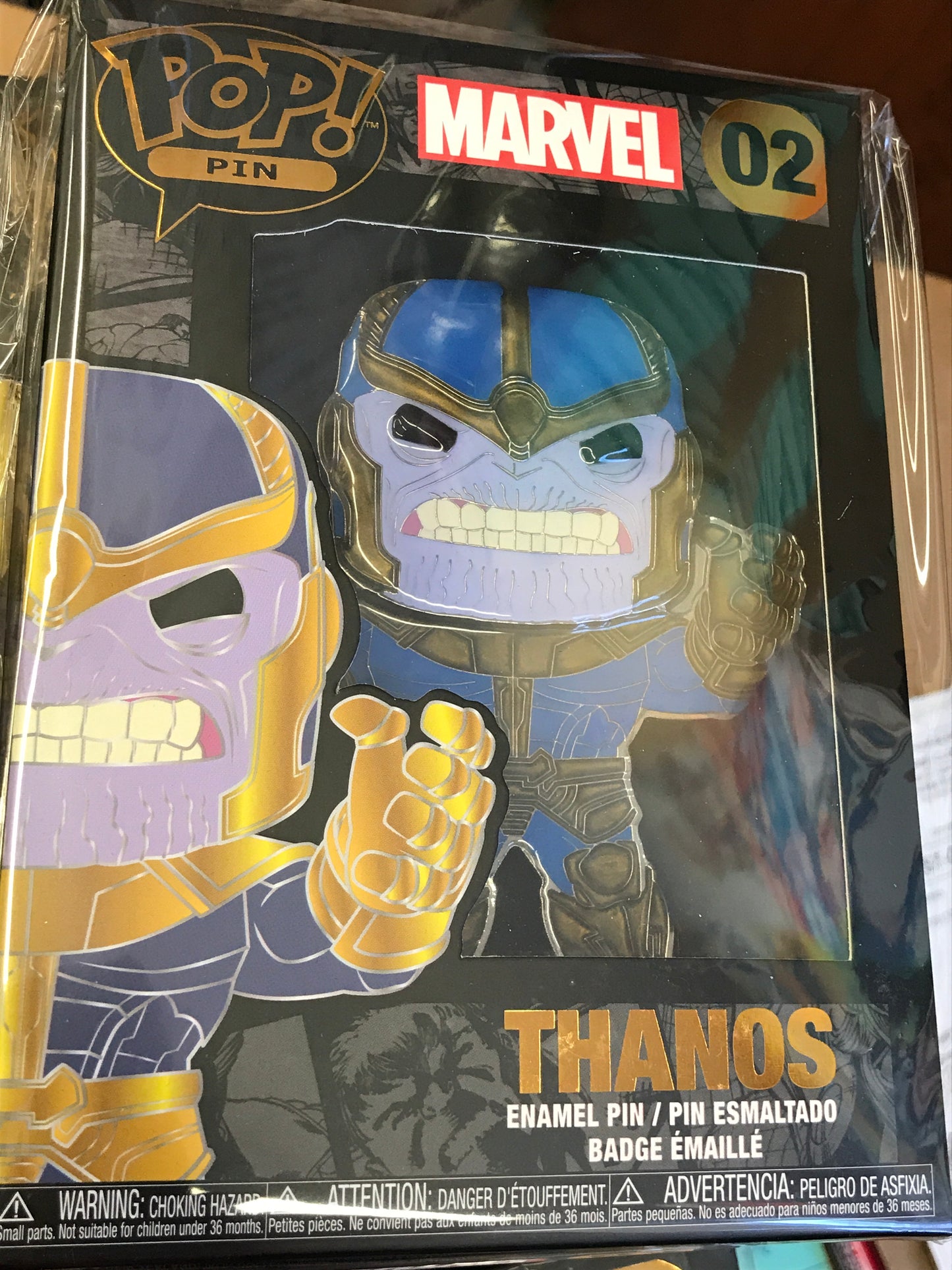 Marvel Pins Thanos Funko Pop! Pin