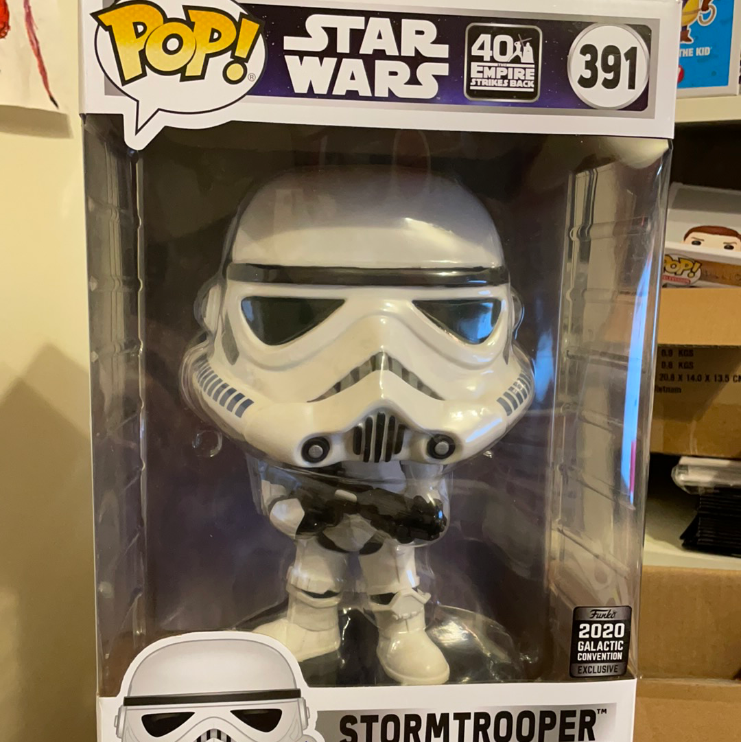 Star Wars Stormtrooper Galactic Convention 10 inch exclusive Funko Pop! Vinyl figure